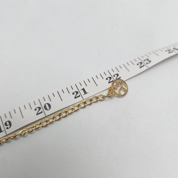 Chunky Yellow Statement Necklace With Braided Brown Beads Adjustable Chain - Picture 6 of 6